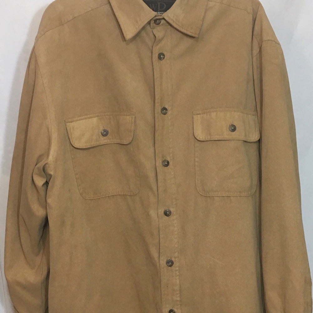 WP weatherproof button up lined shirt